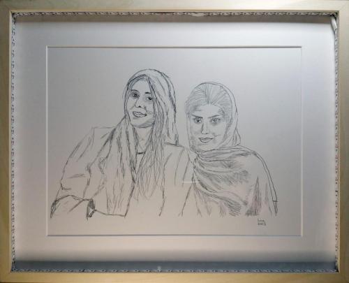 Free themselves dessin au crayon