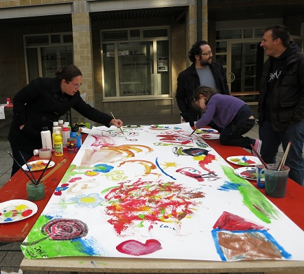 Atelier de découverte de l'art pictural, Fête de la Musique, Gasperich
