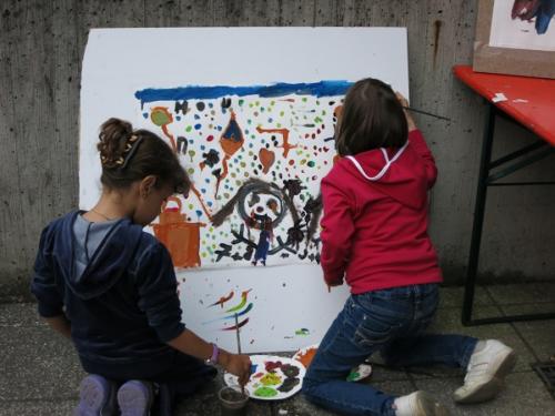 Atelier de découverte de l'art pictural, Fête de la Musique, Gasperich